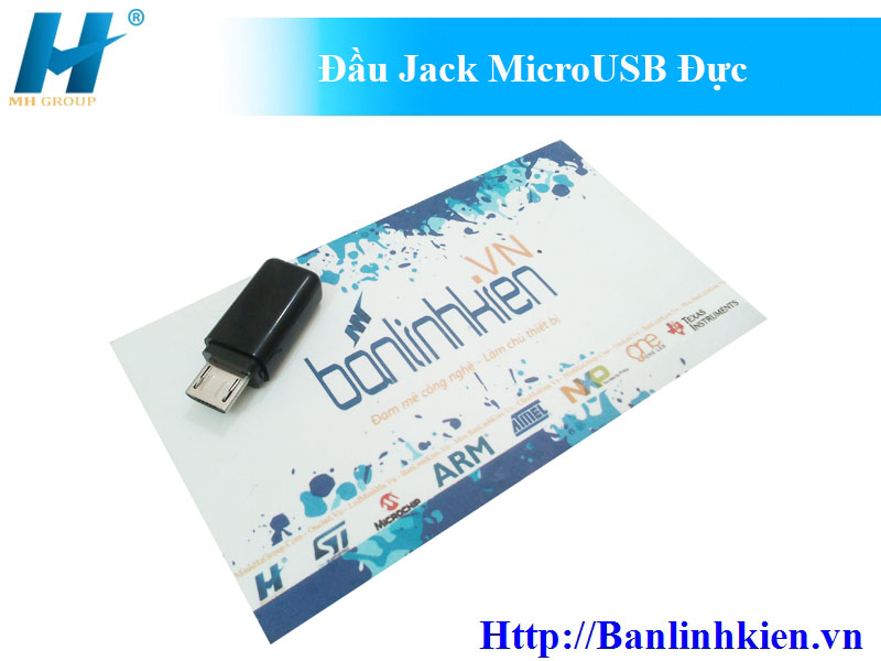 Đầu Jack MicroUSB Đực