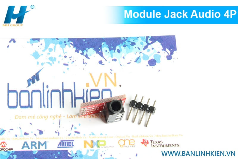 Module Jack Audio 4P