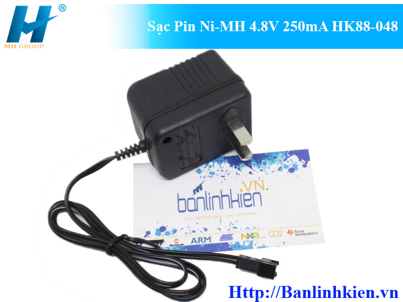 Sạc Pin Ni-MH 4.8V 250mA HK88-048