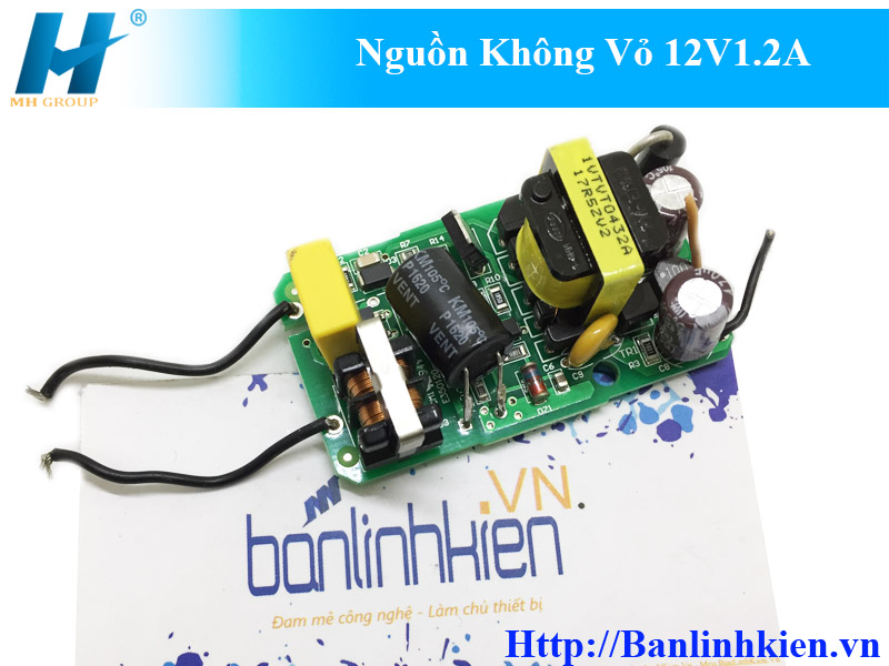 Nguồn Không Vỏ 12V1.2A