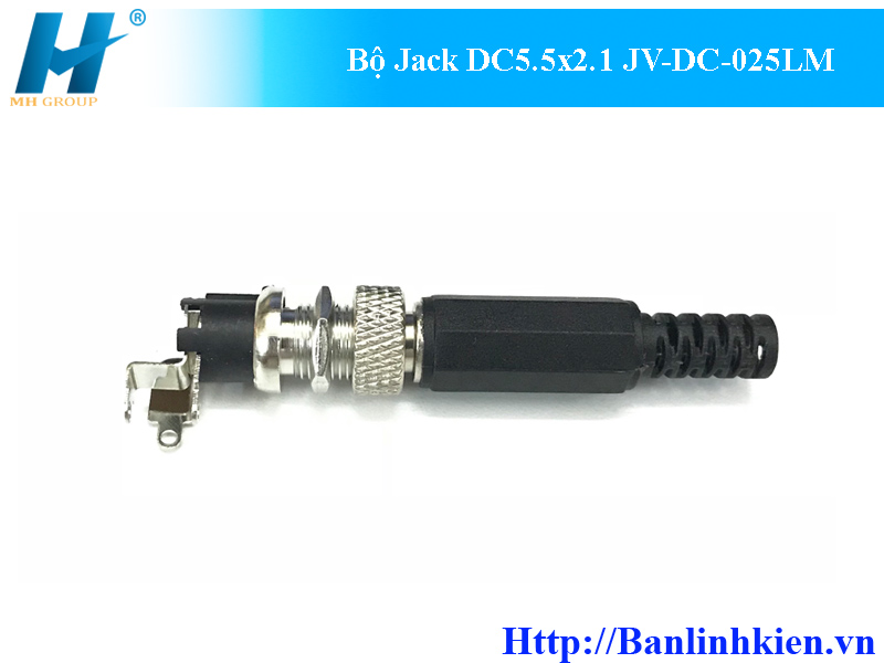 Bộ Jack DC5.5x2.1 JV-DC-025LM