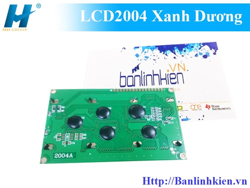 LCD2004 Xanh Dương