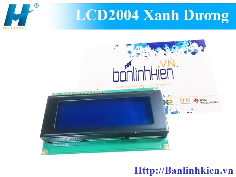 LCD2004 Xanh Dương