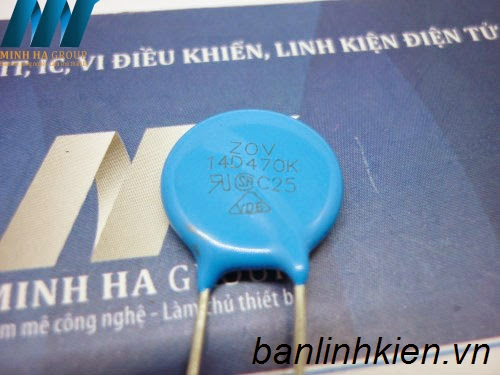 Varistor 14D470K 47V