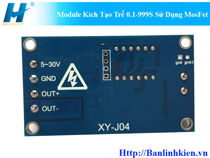 Module Kích Tạo Trễ 0.1-999S Sử Dụng MosFet