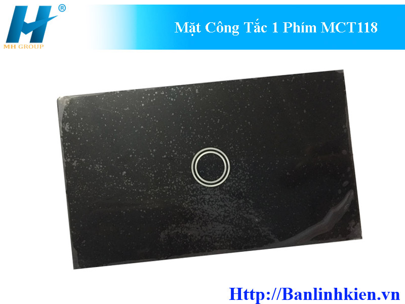 Mặt Công Tắc 1 Phím MCT118
