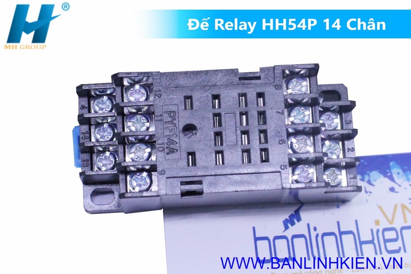 Đế Relay HH54P 14 Chân