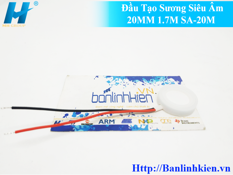 Đầu Tạo Sương Siêu Âm 20MM 1.7M SA-20M