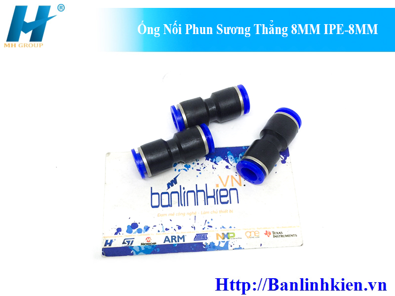 Ống Nối Phun Sương Thẳng 8MM IPE-8MM