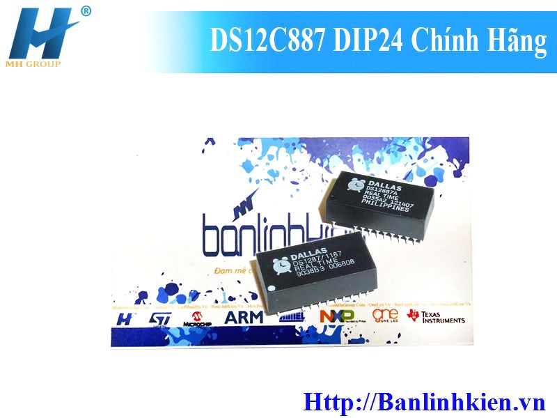 DS12C887 DIP24 Chính Hãng