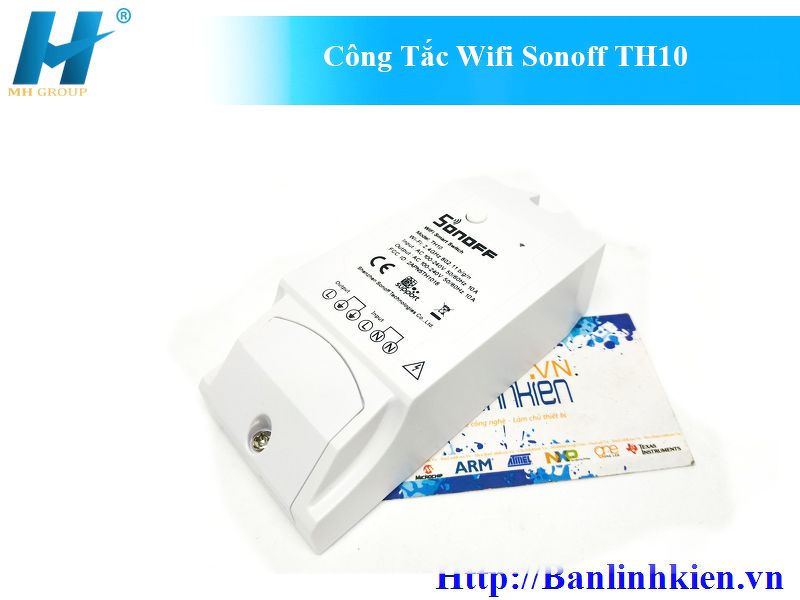 Công Tắc Điều Khiển Nhiệt Độ Wifi Sonoff TH10