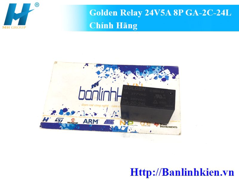 Golden Relay 24V5A 8P GA-2C-24L Chính Hãng