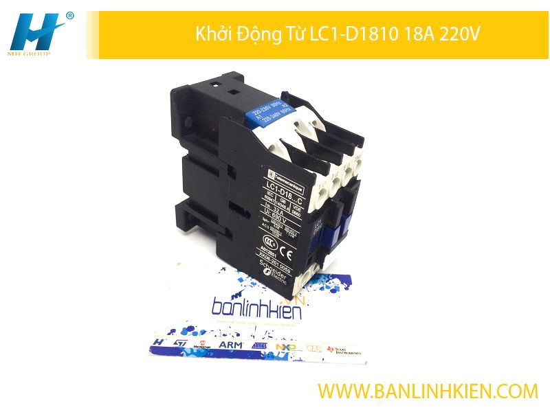 Khởi Động Từ LC1-D1810 18A 220V