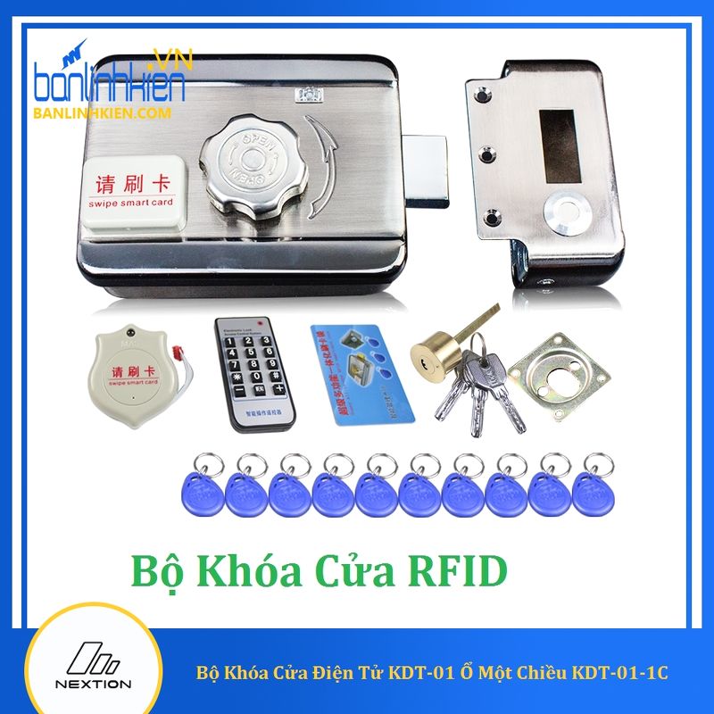 Bộ Khóa Cửa Điện Tử KDT-01 Ổ Một Chiều KDT-01-1C