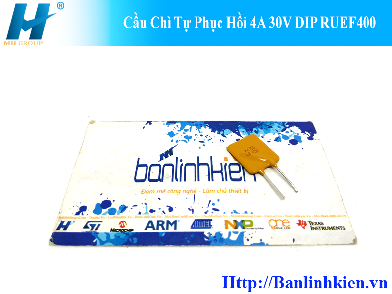 Cầu Chì Tự Phục Hồi 4A 30V DIP RUEF400