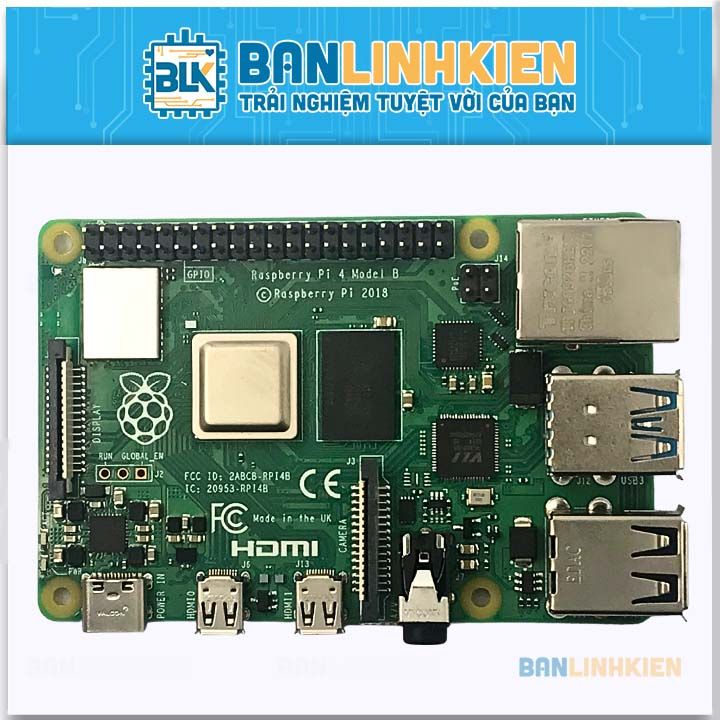 Raspberry Pi 4 Model B Bản 4G