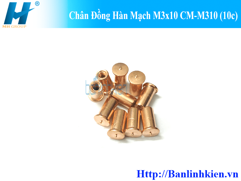 Chân Đồng Hàn Mạch M3x10 CM-M310 (10c)