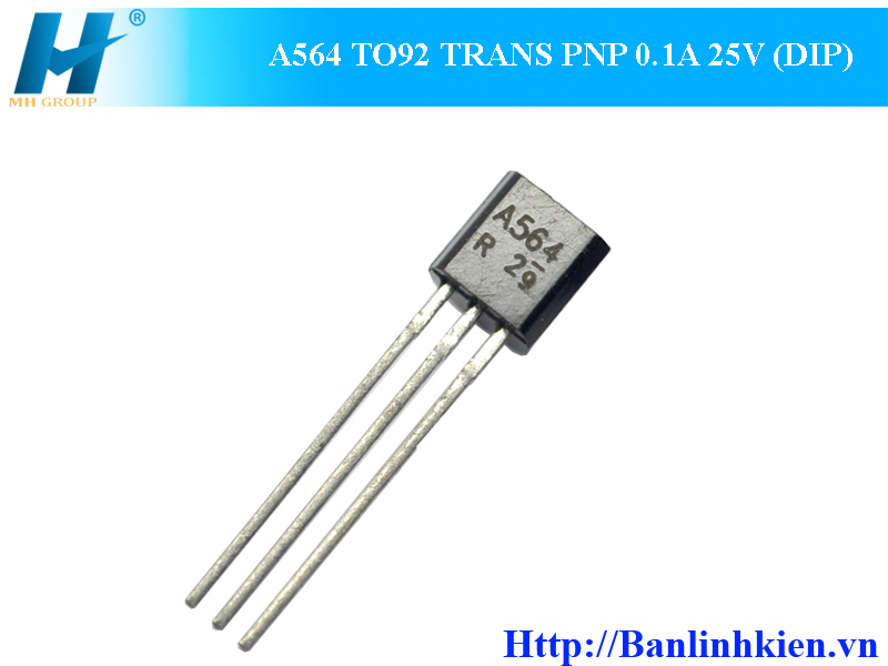 A564 TO92 TRANS PNP 0.1A 25V (DIP) (5c)