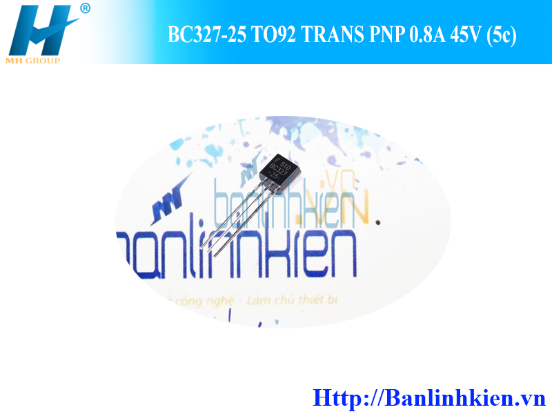 BC327-25 TO92 TRANS PNP 0.8A 45V (5c)