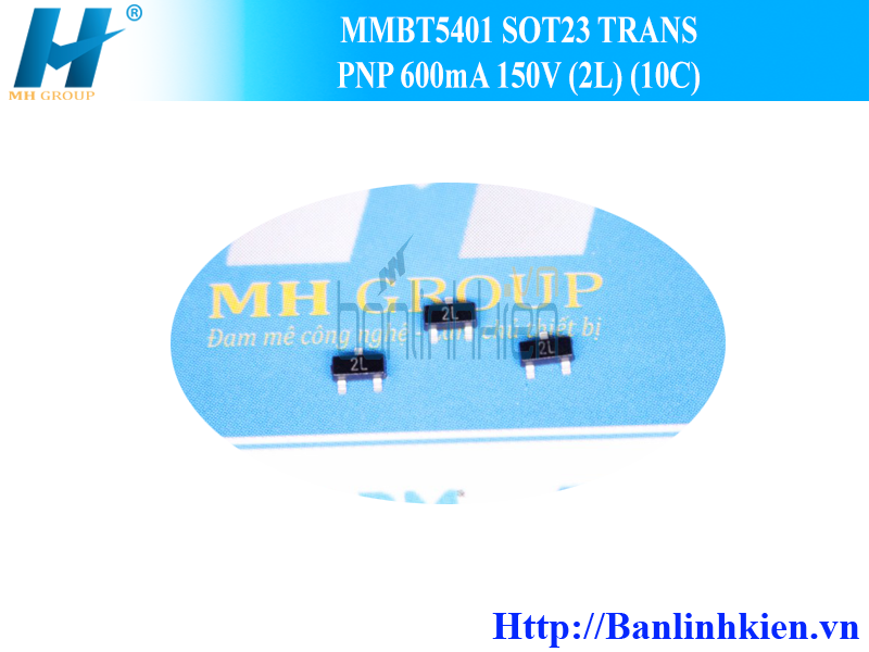 MMBT5401 SOT23 TRANS PNP 600mA 150V (2L) (10C)