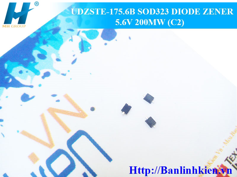UDZSTE-175.6B SOD323 DIODE ZENER 5.6V 200MW (C2) (10c)