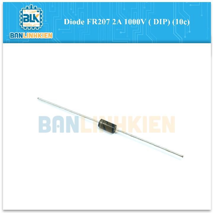 Diode FR207 2A 1000V ( DIP) (10c)