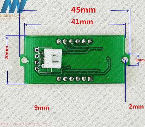 Đồng Hồ Đo Vôn 3.5-30V 0.56inch