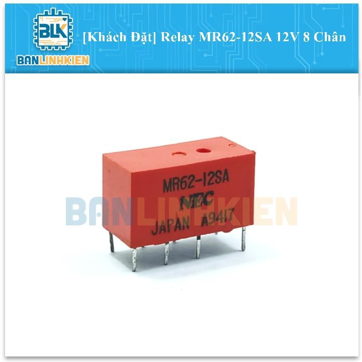 Relay MR62-12SA 12V 8 Chân