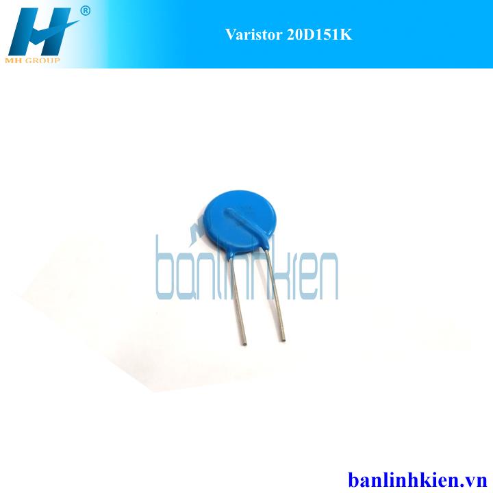 Varistor 20D151K