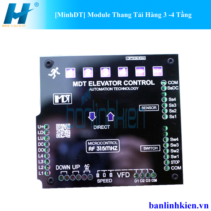 [MinhDT] Module Thang Tải Hàng 3-4 Tầng