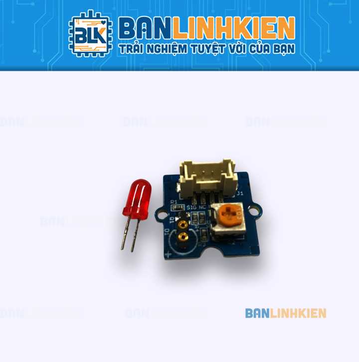 [Grove] Led Đơn Xanh Đỏ RED LED GR-LED-RE