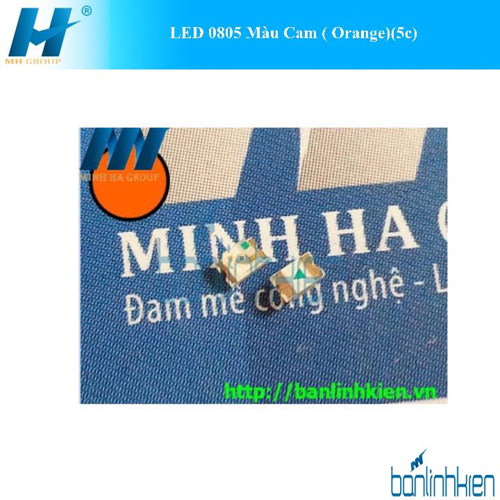 LED 0805 Màu Cam ( Orange)(5c)