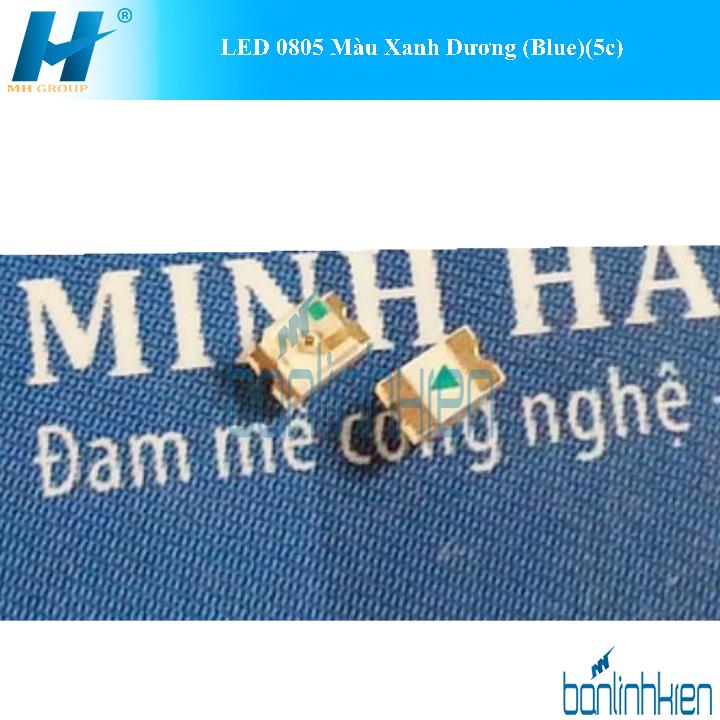 LED 0805 Màu Xanh Dương (Blue)(5c)