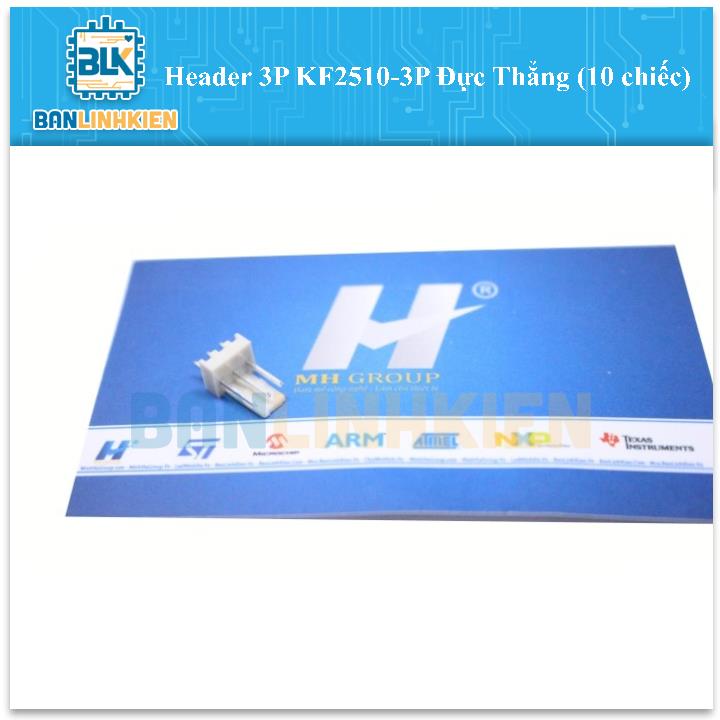 Header 3P KF2510-3P Đực Thẳng (10 chiếc)