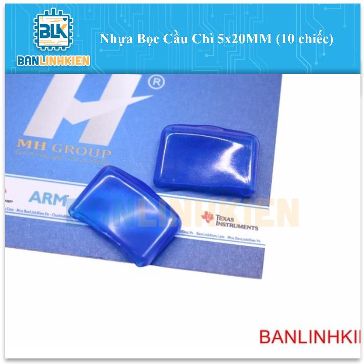 Nhựa Bọc Cầu Chì 5x20MM (10 chiếc)