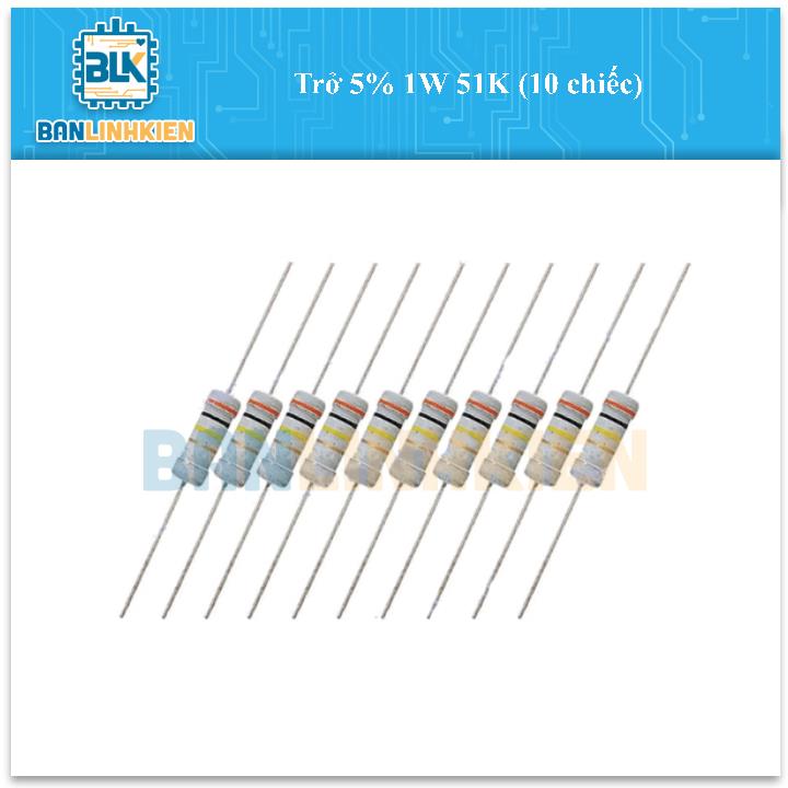 Trở 5% 1W 51K (10 chiếc)