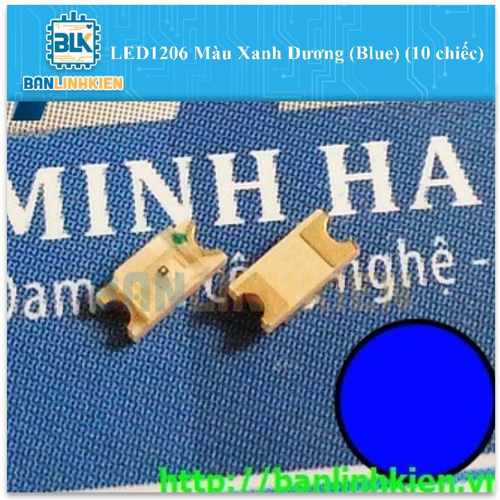 LED1206 Màu Xanh Dương (Blue) (10 chiếc)