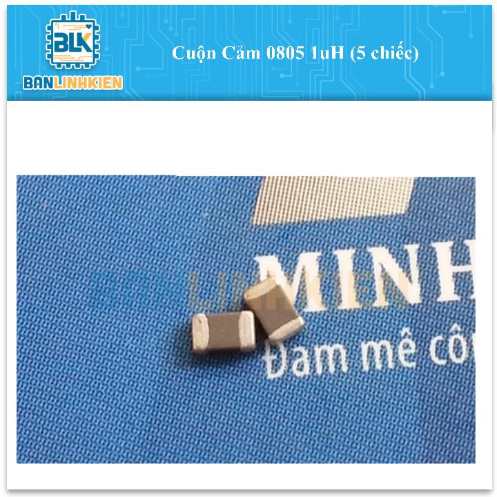 Cuộn Cảm 0805 1uH (5 chiếc)