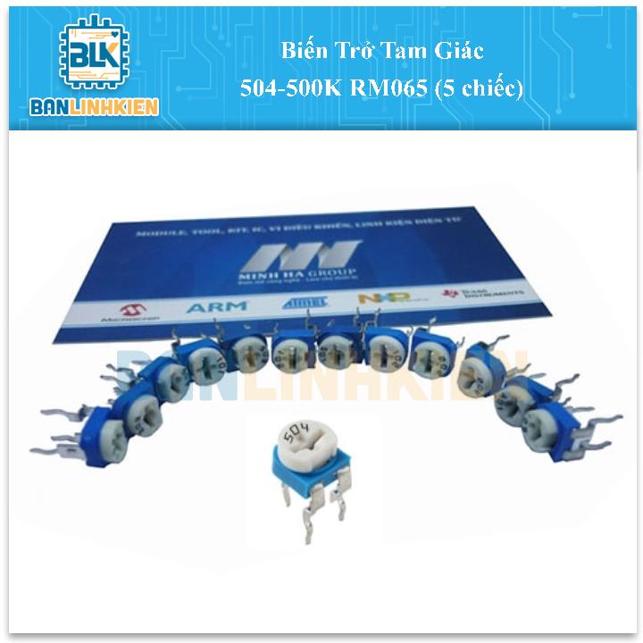 Biến Trở Tam Giác 504-500K RM065 (5 chiếc)