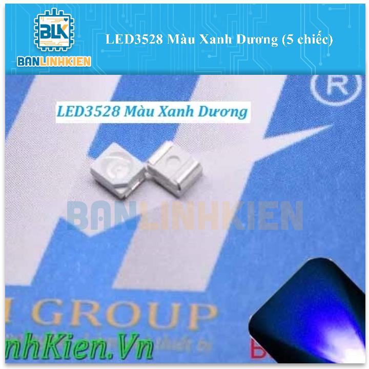 LED3528 Màu Xanh Dương (5 chiếc)