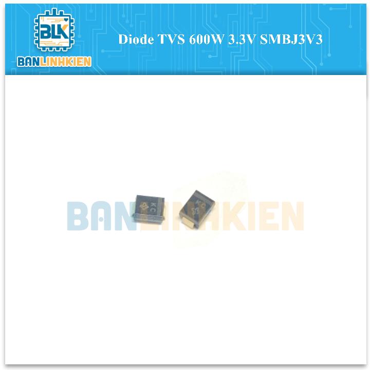 Diode TVS 600W 3.3V SMBJ3V3