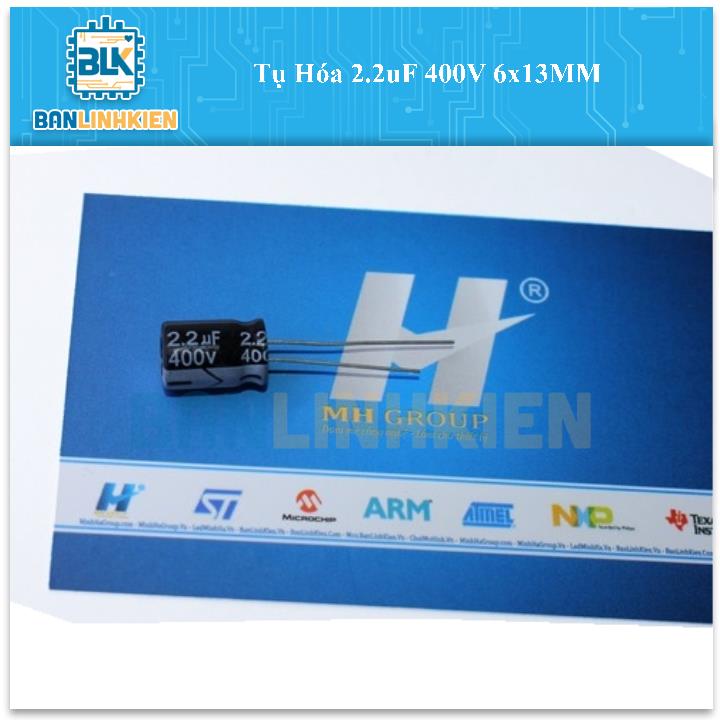 Tụ Hóa 2.2uF 400V (5 chiếc)