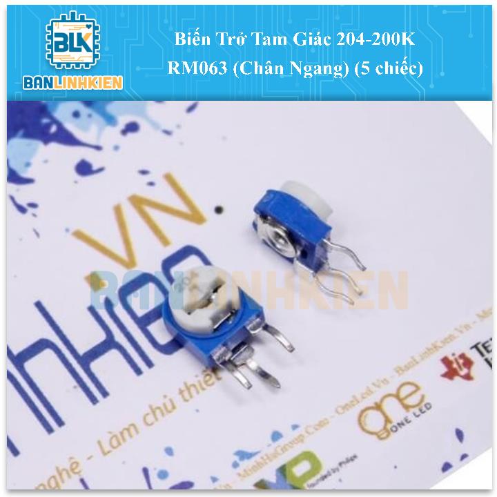 Biến Trở Tam Giác 204-200K RM063 (Chân Ngang) (5 chiếc)