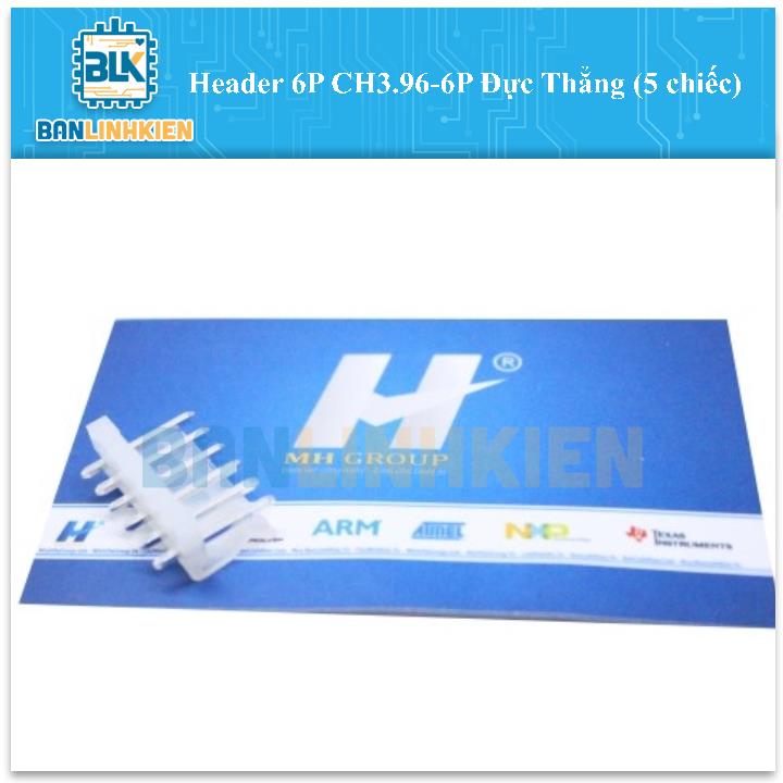 Header 6P CH3.96-6P Đực Thẳng (5 chiếc)