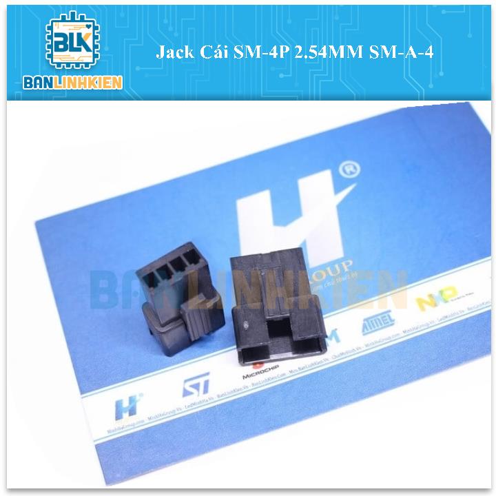 Jack Cái SM-4P 2.54MM SM-A-4 (5 chiếc)