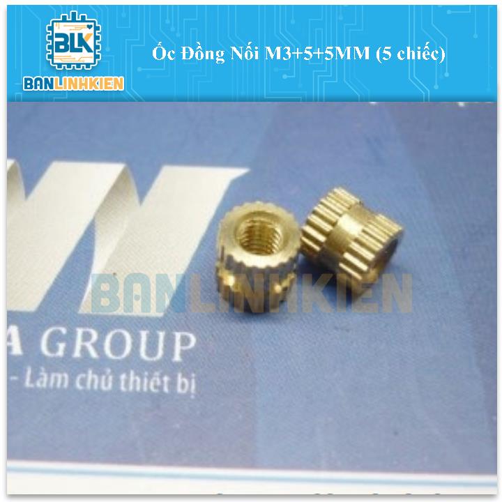 Ốc Đồng Nối M3+5+5MM (5 chiếc)