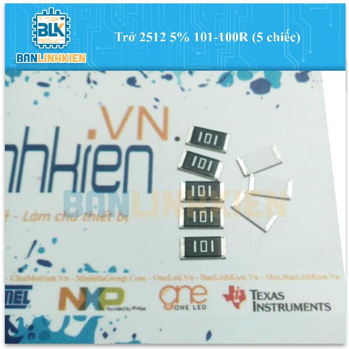 Trở 2512 5% 101-100R (5 chiếc)