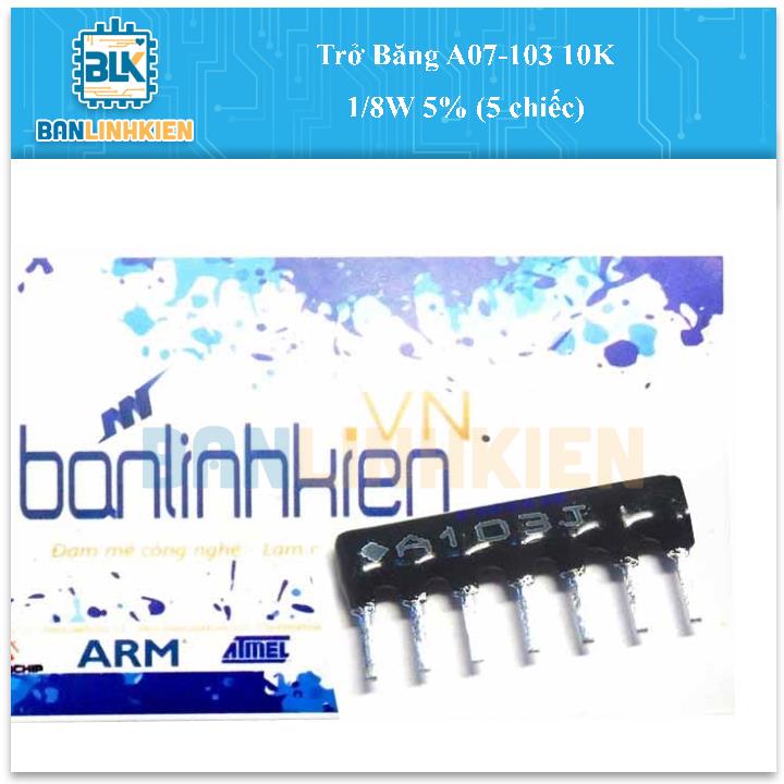 Trở Băng A07-103 10K 1/8W 5% (5 chiếc)