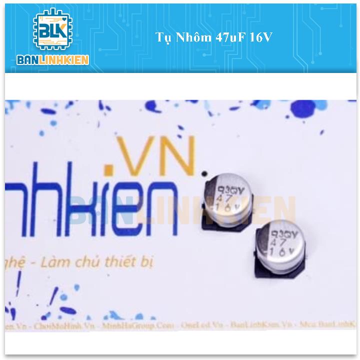 Tụ Nhôm 47uF 16V (5 chiếc)