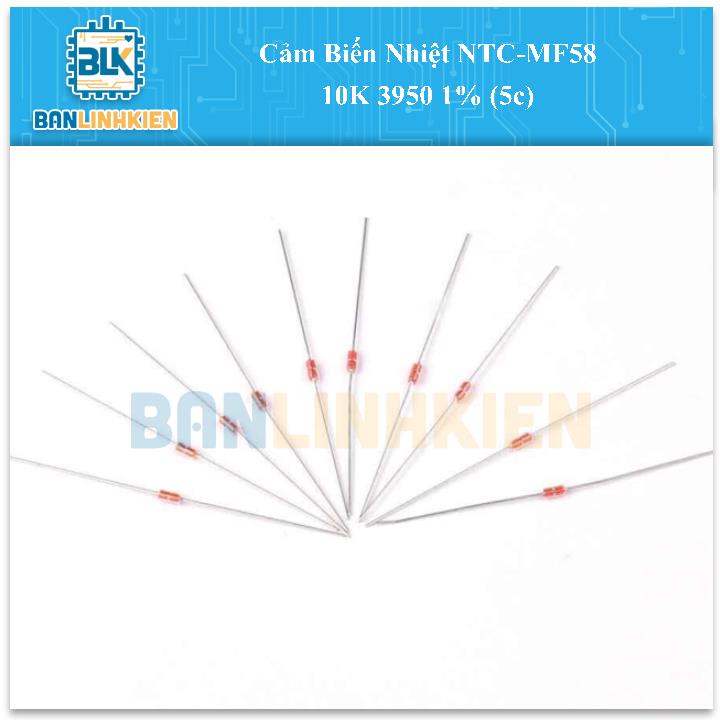 Cảm Biến Nhiệt NTC-MF58 10K 3950 1% (5c)